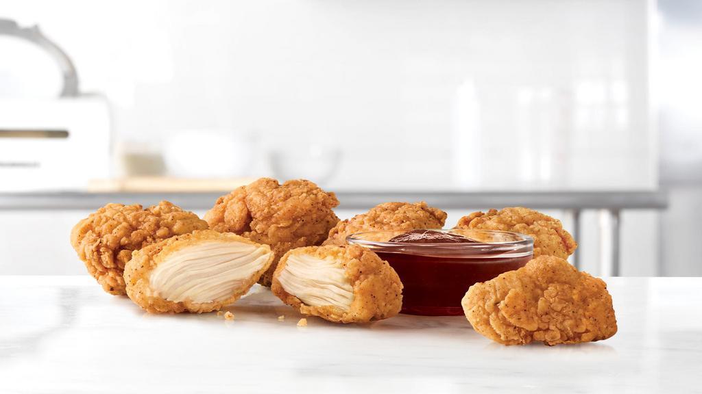 Premium Nuggets (6 Ea.) · 100% white meat chicken in a crispy seasoned breading.