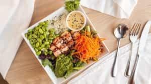 Fusion Bowl · Fuze your favorite flavors and fresh ingredients. We’ll add fresh avocado, edamame beans, ju...