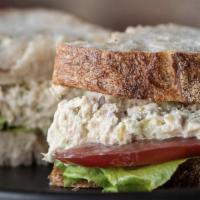 Tuna Salad Sandwich · House-Made Tuna Salad, Lettuce, Tomato, Pickled Onions, Special Sauce on Country