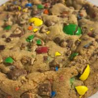 Famous M&M'S Cookie · The BEST Soft and Chewy M&M Cookies. Crisp chewy edges, soft centers and loaded with colorfu...