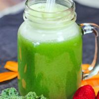 Green Juice  · Green Apple, Celery, Cucumber, Spinach & Kale