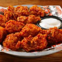 10 Piece Boneless Wings · The best of the wing, without any pesky bones to slow you down. Hand-breaded and served with...