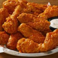 20 Piece Breaded Wings · Every bit as good as the day we invented them over 35 years ago. It all starts with fresh ch...