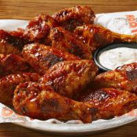50 Piece Daytona Beach Style Wings · Another Hooters Original. Naked wings tossed in our one-of-a-kind Daytona Beach sauce and th...