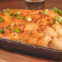 Bacon Jalapeno Mac And Cheese · Four cheese mac with crispy jalapenos