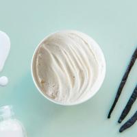 Vanilla · Vanilla beans and pure organic whole milk for the perfect balance of sweetness