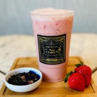 Strawberry Fields · A sweet and creamy strawberry black tea.