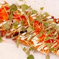 Shrimp Toast · panko fried with kewpie mayo, tobiko, baby greens