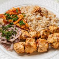 Chicken Breast Kebab (Shish Tawook) · Boneless and skinless chicken breast meat.