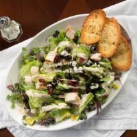 Caesar Salad · Fresh lettuce, home made focaccia croutons, anchovies, caesar dressing , shaved parmesan che...