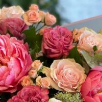 French Florist
 · Send your loved one a magic moment with this gorgeous bouquet of pink roses and peonies! Thi...