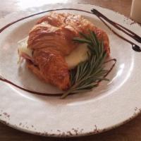 Ham & Cheese Croissant · Cheese and egg.