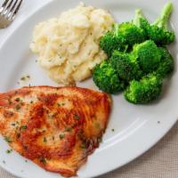 Grilled Salmon Dinner · 