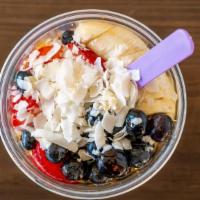 T-Street Bowl · The t-street açai bowl comes packed with all the traditional topping. The base is organic aç...