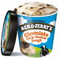 Ben & Jerry'S Chocolate Chip Cookie Dough · 16 oz Non-GMO Ben & Jerry's Vanilla Ice Cream with Gobs of Chocolate Chip Cookie Dough