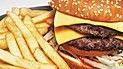 Double Cheeseburger With Fries · Double beef patties, Thousand dressing, lettuce, pickles, tomato, onion, cheese with fries. ...