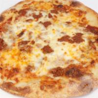 Sausage Pizza · Nitrate free sausage, mozzarella, organic pizza sauce. Add-ons for additional cost