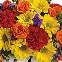 Teleflora'S Brilliant Birthday Blooms · Birthday wishes can come true even before the cake is served when you send this brilliant ar...