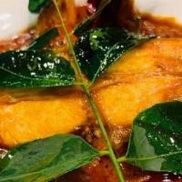 Malabar Fish Curry · Hyderabadi Style Fish curry in special Paradise spice mix