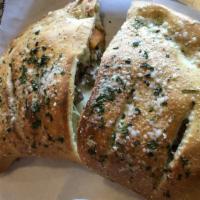 Cheese Calzone · Stuffed w/ricotta cheese & mozzarella.