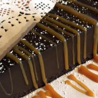 Flourless Chocolate Cake · Gluten-free Flourless Chocolate Cake slice!