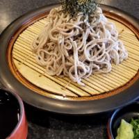 Cold Soba With Tempura · Add 3pc Tempura for an additional charge.