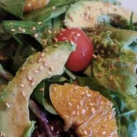 House Salad · A variety of salad mix dressed with soy mustard dressing