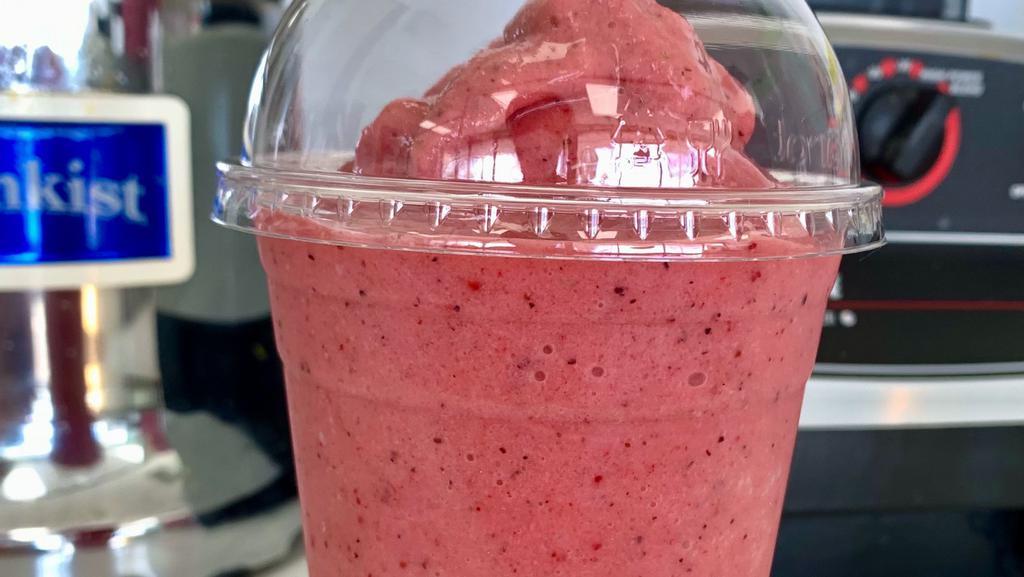 Berry Smoothie · Strawberry , blueberry , raspberry , banana and yogurt