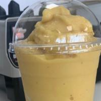 Mango Smoothie · Mango , banana and yogurt
