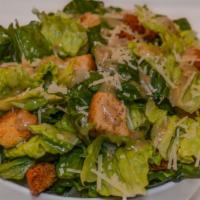 Cesar Salad · Romain lettuce, parmesan cheese, Cesar dreesing and bread crumbs. (16 oz)
