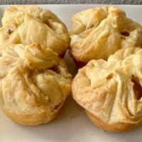Mini Chicken Pot Pies - Serves 1-2 · Bakes in about 45 minutes. Individual puff pastry filled with all-natural diced chicken, car...