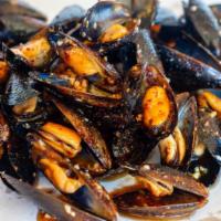 Black Mussels · HTC Black Mussels 
Fresh Black Mussels
Choose your favorites Sauce