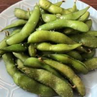 Edamame · Vegan, gluten free.