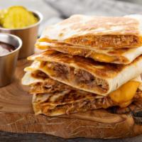 Carne Quesadilla · Carne quesadilla with customer's choice of meat.