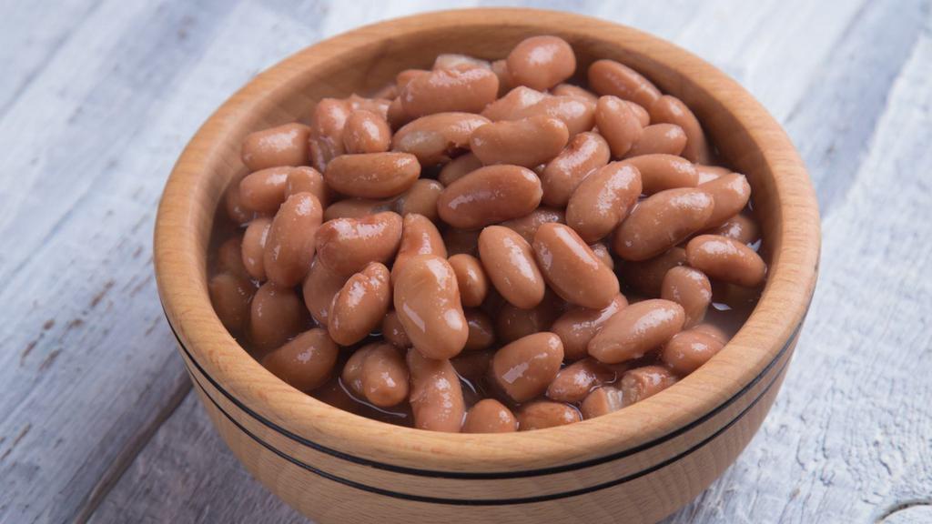 Side Of Pinto Beans · Contains pork.