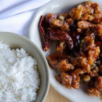 City Wok Chicken Half · Hot and Spicy! Crispy chicken stir-fried in our famous caramelized orange sauce. All entrees...