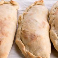 Cheese Calzone · Made with ricotta cheese and mozzarella.