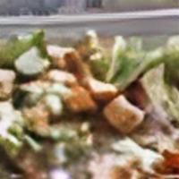 Caesar · Mixed greens, croutons, and parmesan