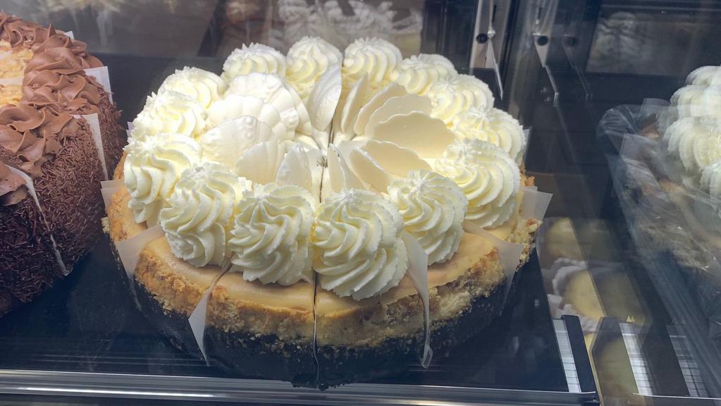 Lemon Swirl Cheesecake · 