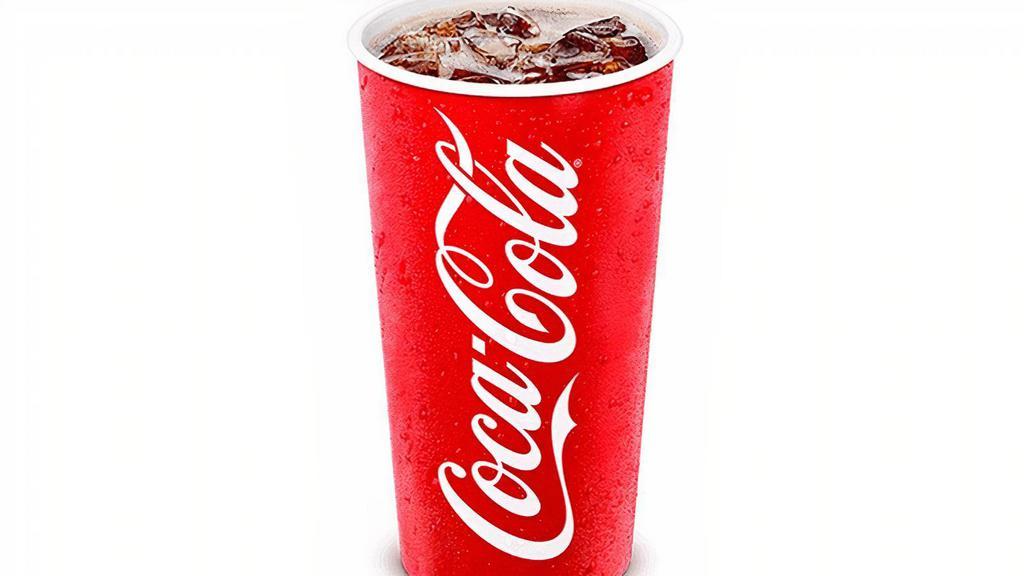Fountain Drink · Enjoy a selection of refreshing fountain drinks (varieties vary by location)
