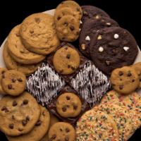 Best Of Both Worlds Platter · An assortment of your favorites!  Includes:.     12 Classic Cookies.     12 Chocolate Chip M...