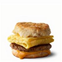 Sausage Egg Cheese Biscuit · 