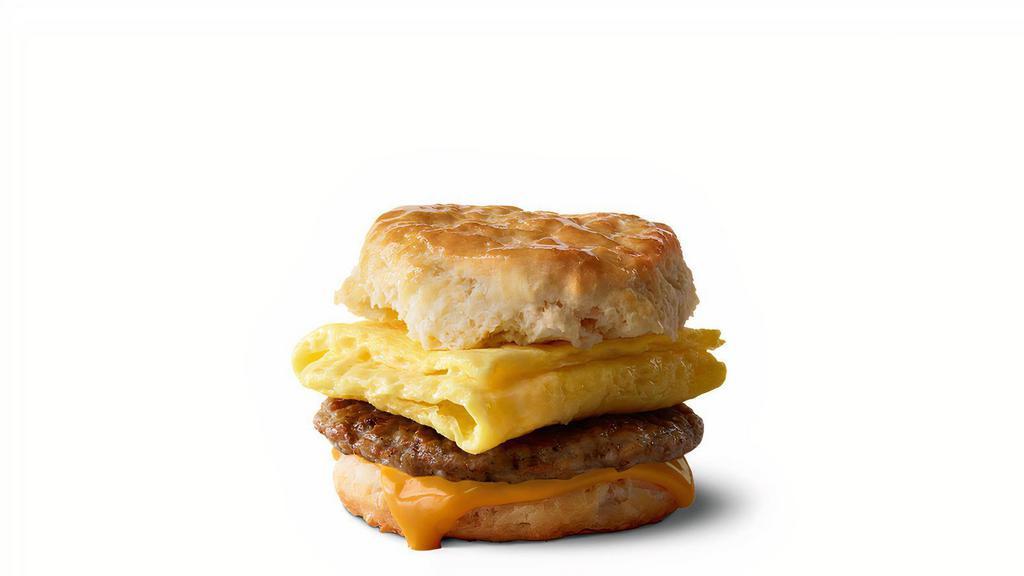 Sausage Egg Cheese Biscuit · 