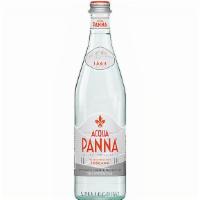 Acqua Panna · 750ml bottle.