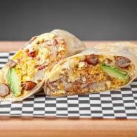 Build Your Own Breakfast Burrito! · Build your breakfast burrito anyway you'd like!