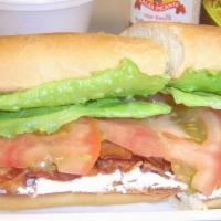 Blt · Bacon, lettuce, tomatoes, and mayo.