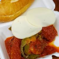 Hot Plate Sausage & Meatball (Not A Sandwich) · Sausage and meatball Plate, Bread included.