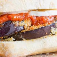 Eggplant Parmesan Sandwich (10