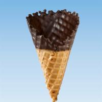 Chocolate Dipped Waffle Cone · 