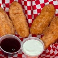 Chicken Tenders · 4 pcs. chicken tenders come with your choice of dressing